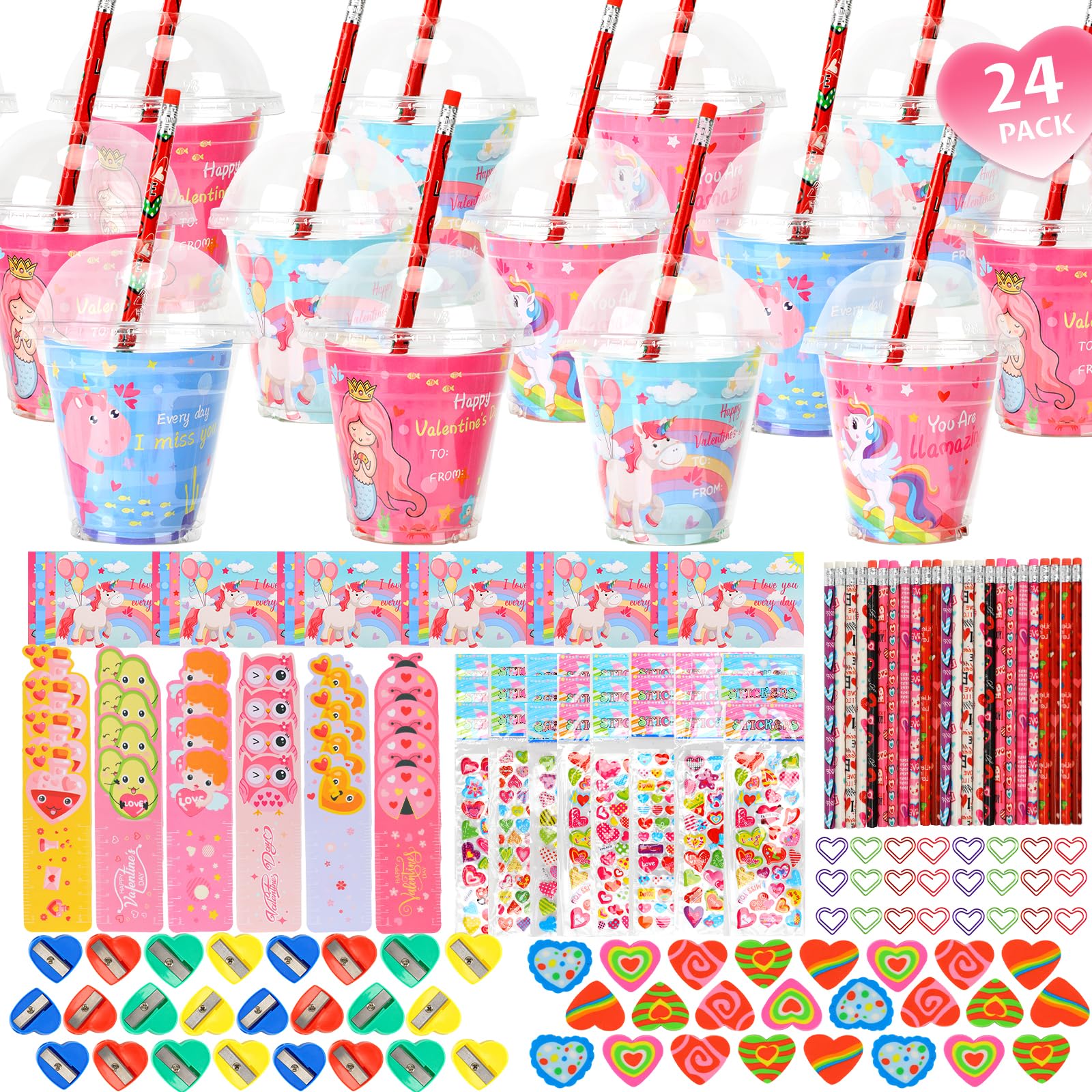 Amazon.com: Valentines Day Gifts for Kids Classroom - Valentine